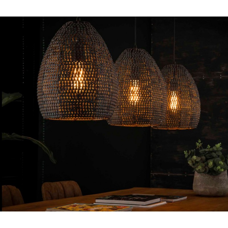 ZI Hanging lamp 3xØ26 armor oval